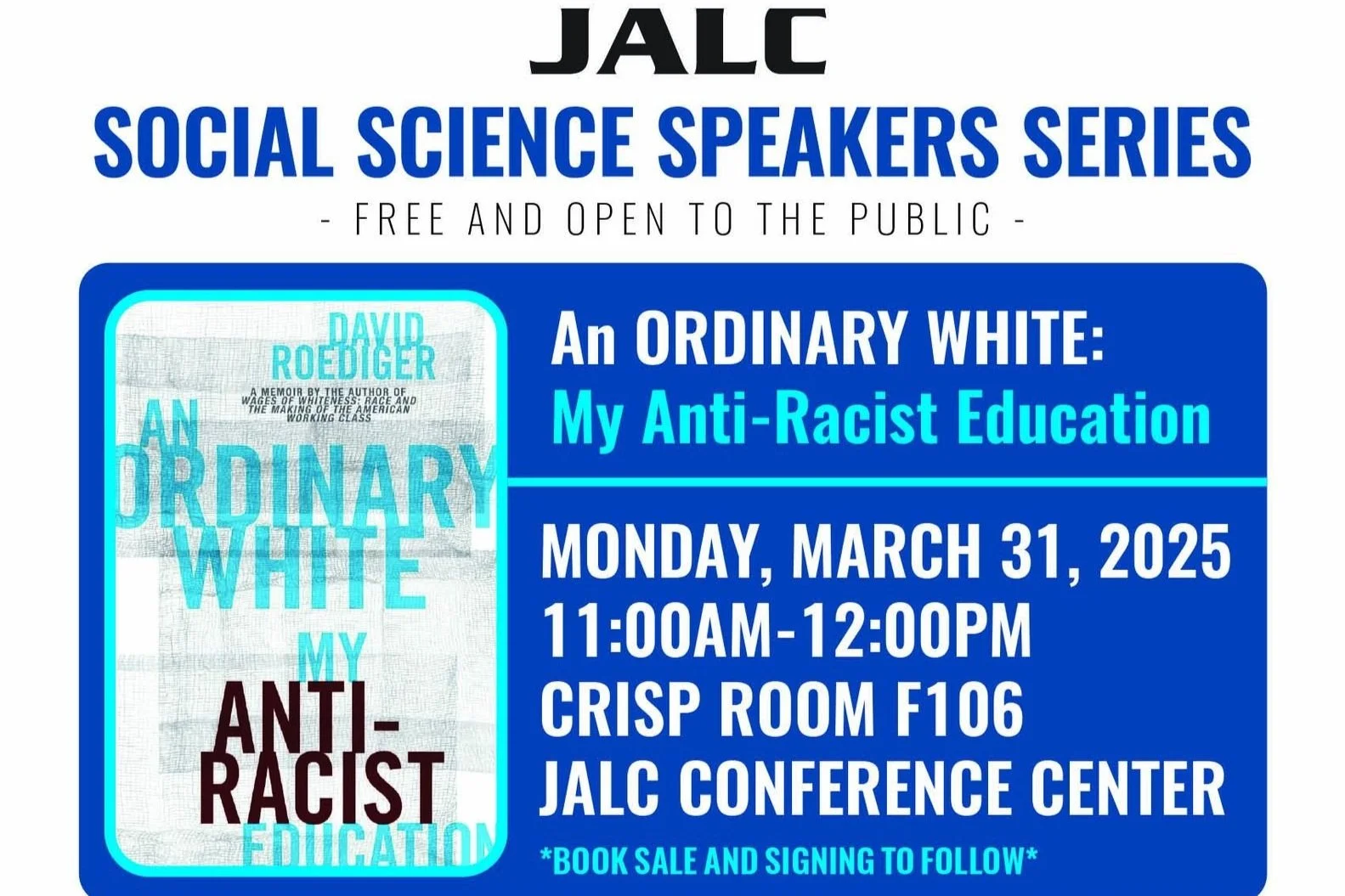 AN ORDINARY WHITE: MY ANTI-RACIST EDUCATION — Illinois Labor